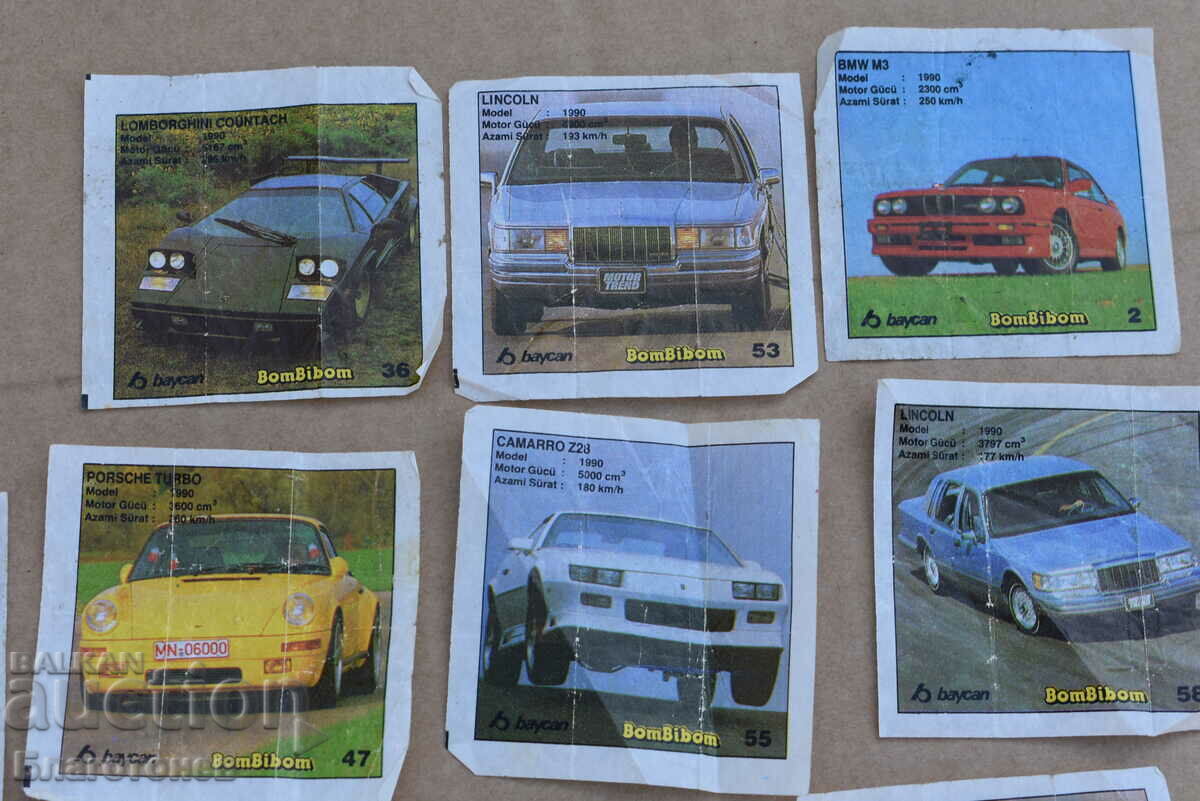 Δημοπρασία Καρτούλες απο τσίχλες Δημοπρασία Καρτούλες απο τσίχλες