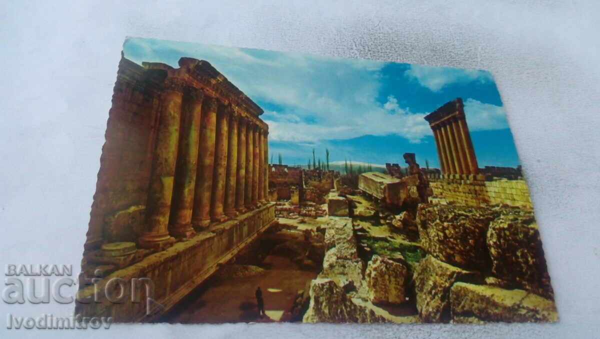 Пощенска картичка Lebanon General View of Ruins of Baalbeck