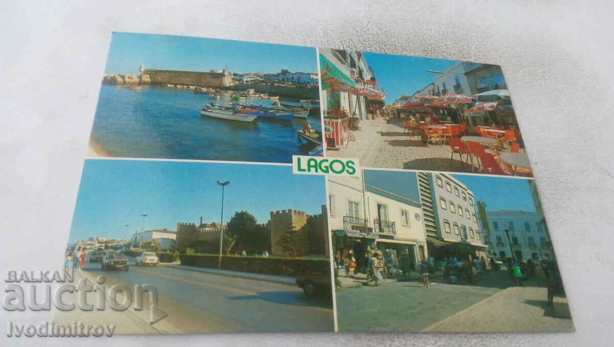 Пощенска картичка Lagos Колаж