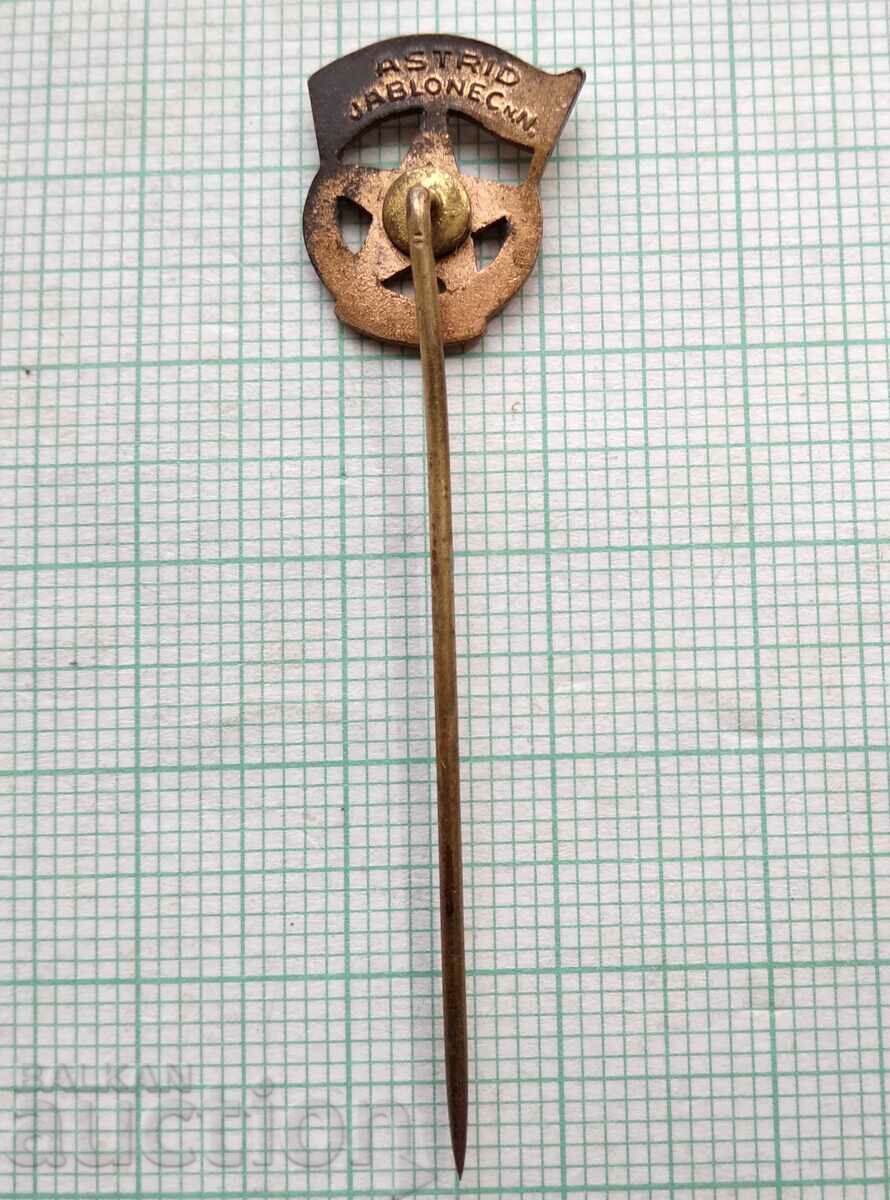 11086 Badge - Czechoslovakia USSR - bronze enamel with price 2.00 BGN | € 1.02 11086 Badge - Czechoslovakia USSR - bronze enamel with price 2.00 BGN | € 1.02