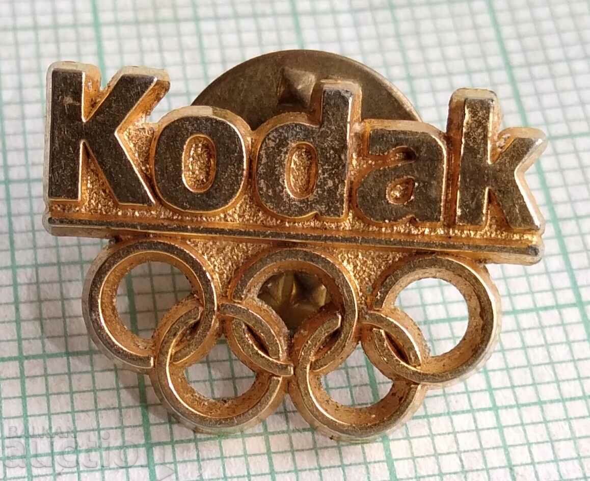 11091 Badge - Kodak - Kodak - Olympics