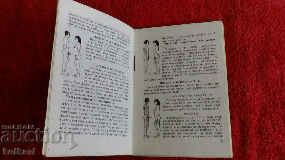 Cartea veche MANUAL DESPRE SEX cu preț € 8.00 | 15.65 BGN Cartea veche MANUAL DESPRE SEX cu preț € 8.00 | 15.65 BGN