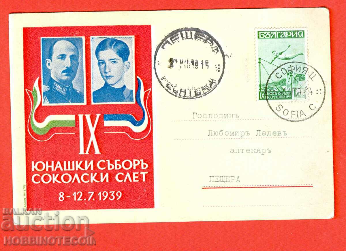 Târgul de cărți poștale de călătorie în BULGARIA 1939
