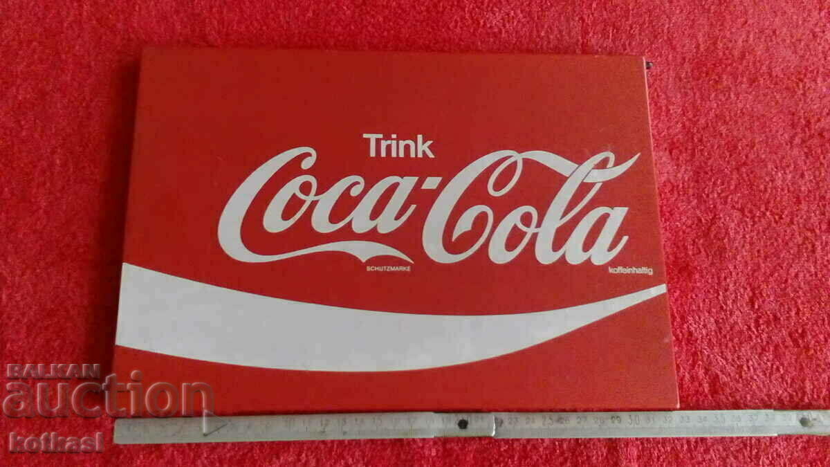 Παλιά πινακίδα της Coca Cola