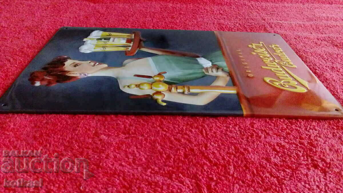 Metal embossed advertising sign of Bira - 5 Metal embossed advertising sign of Bira - 5