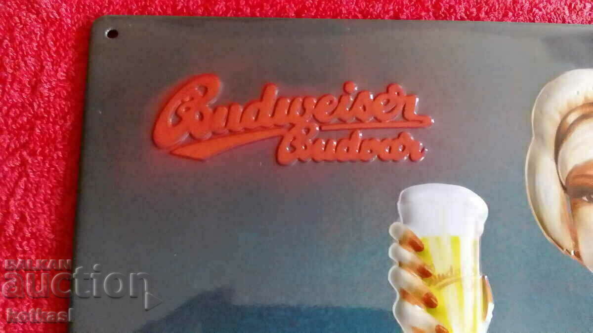 Metal embossed advertising sign of Bira - 5 Metal embossed advertising sign of Bira - 5