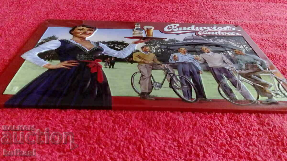 Metal embossed advertising sign of Bira - 6 Metal embossed advertising sign of Bira - 6