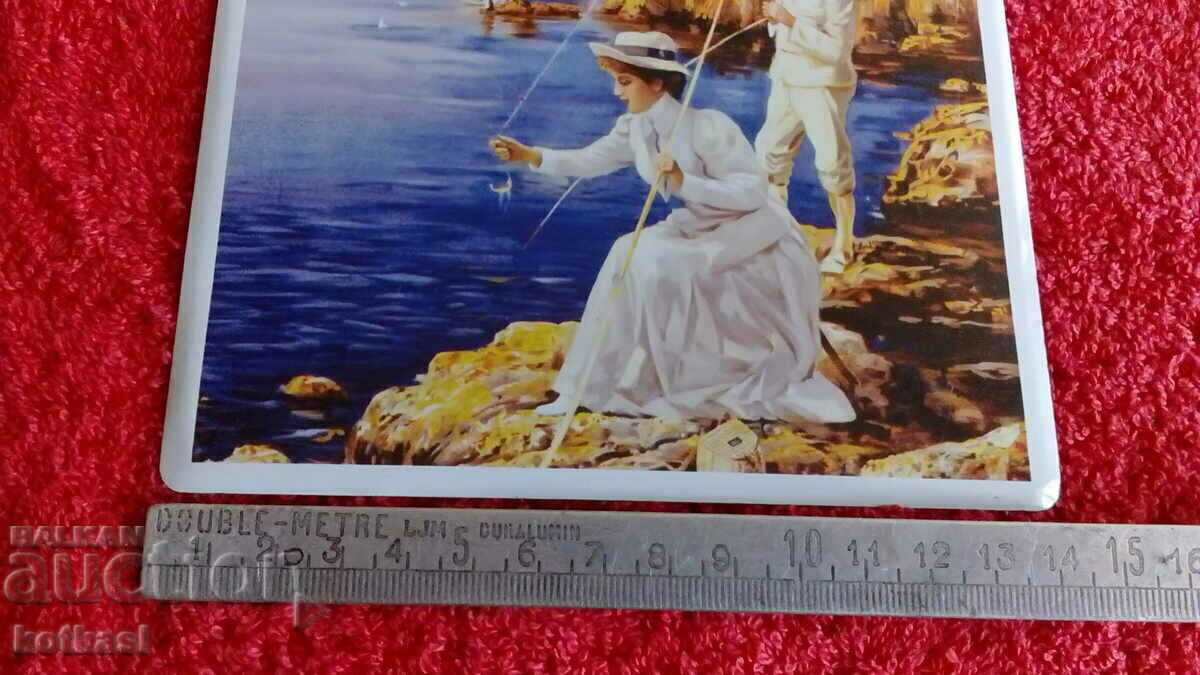 Metal postcard with price 55.50 BGN | € 28.38 Metal postcard with price 55.50 BGN | € 28.38