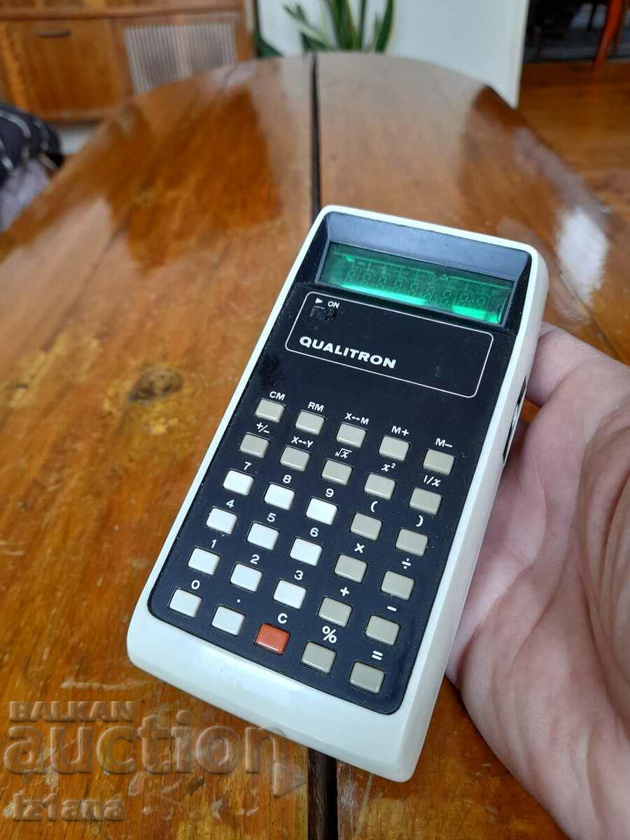 Δημοπρασία Παλιά αριθμομηχανή Qualitron