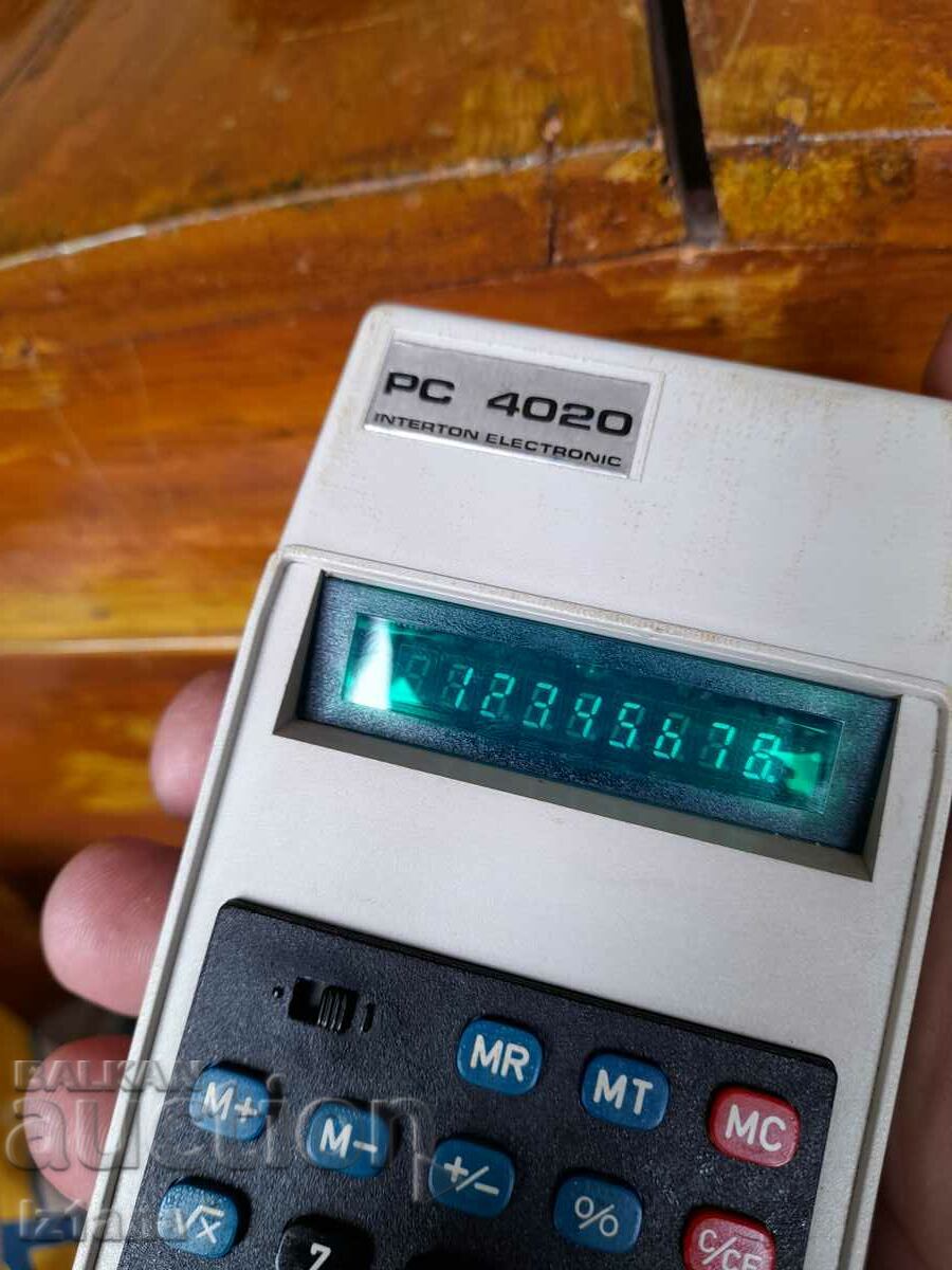 Calculator vechi Interton PC4020 - 5