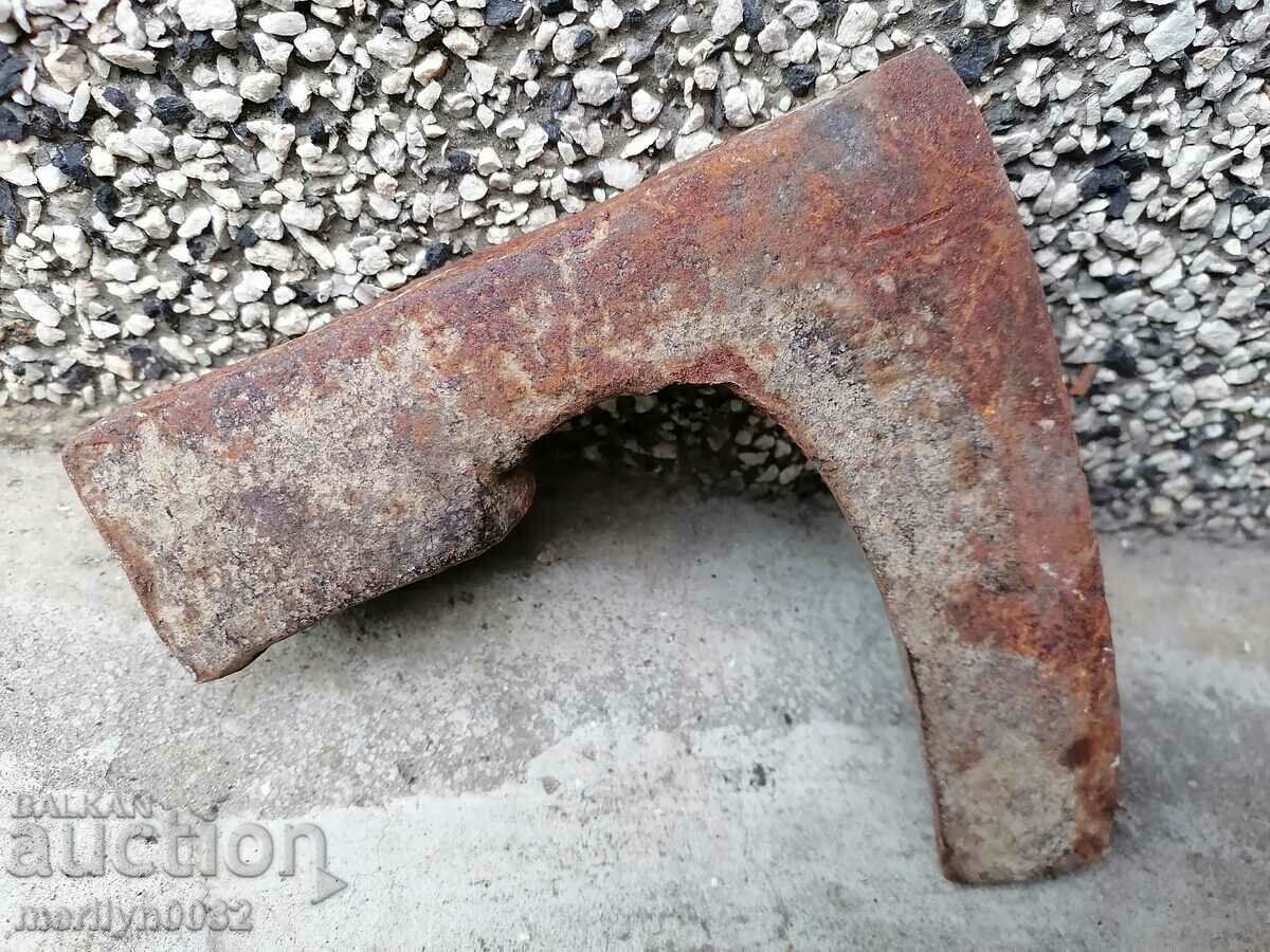 An old ax shaft tool wrought iron - 5 An old ax shaft tool wrought iron - 5