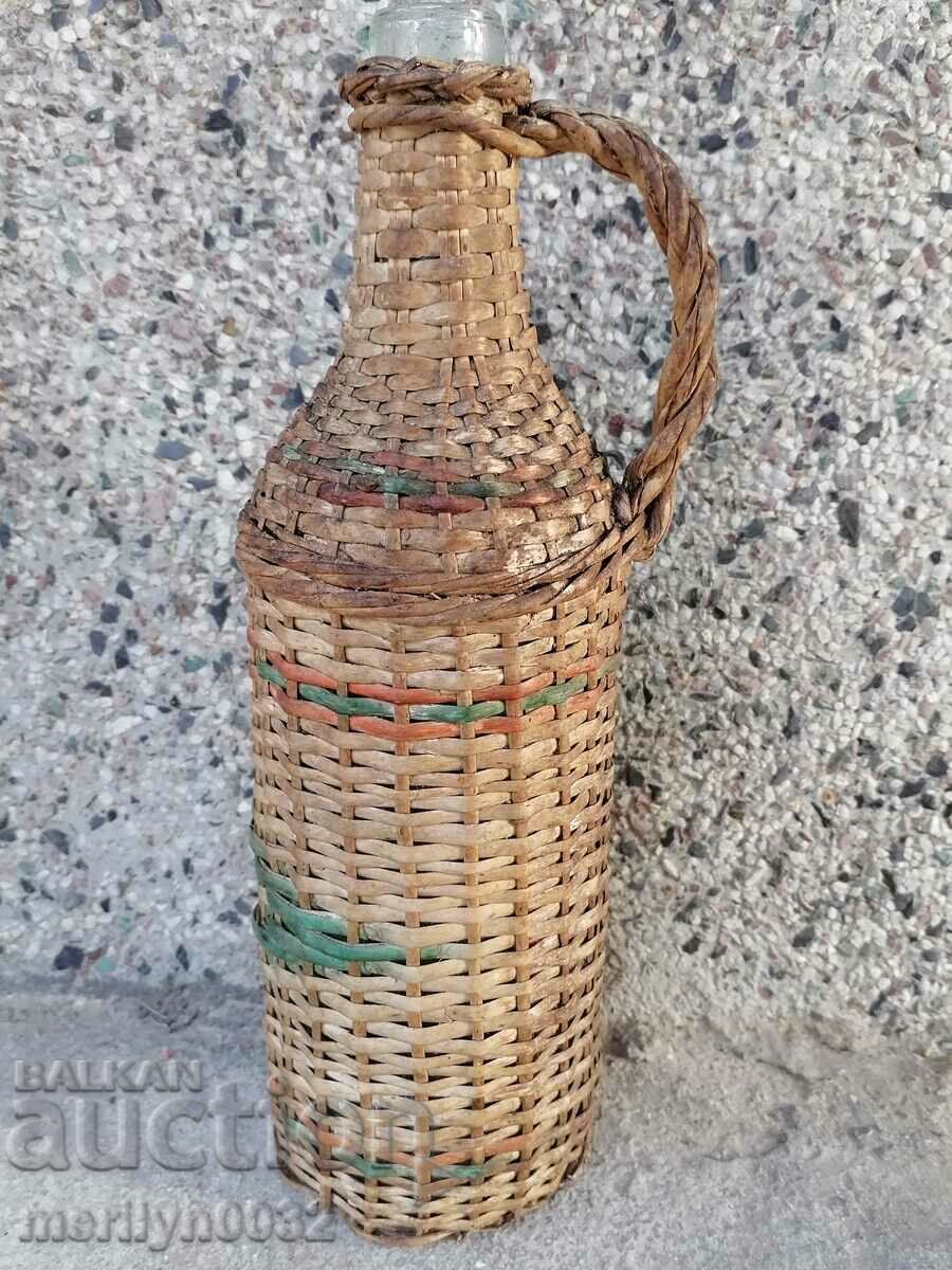 An old knit wreath, bottle with braid, bottle, glass with price 43.00 BGN | € 21.99 An old knit wreath, bottle with braid, bottle, glass with price 43.00 BGN | € 21.99
