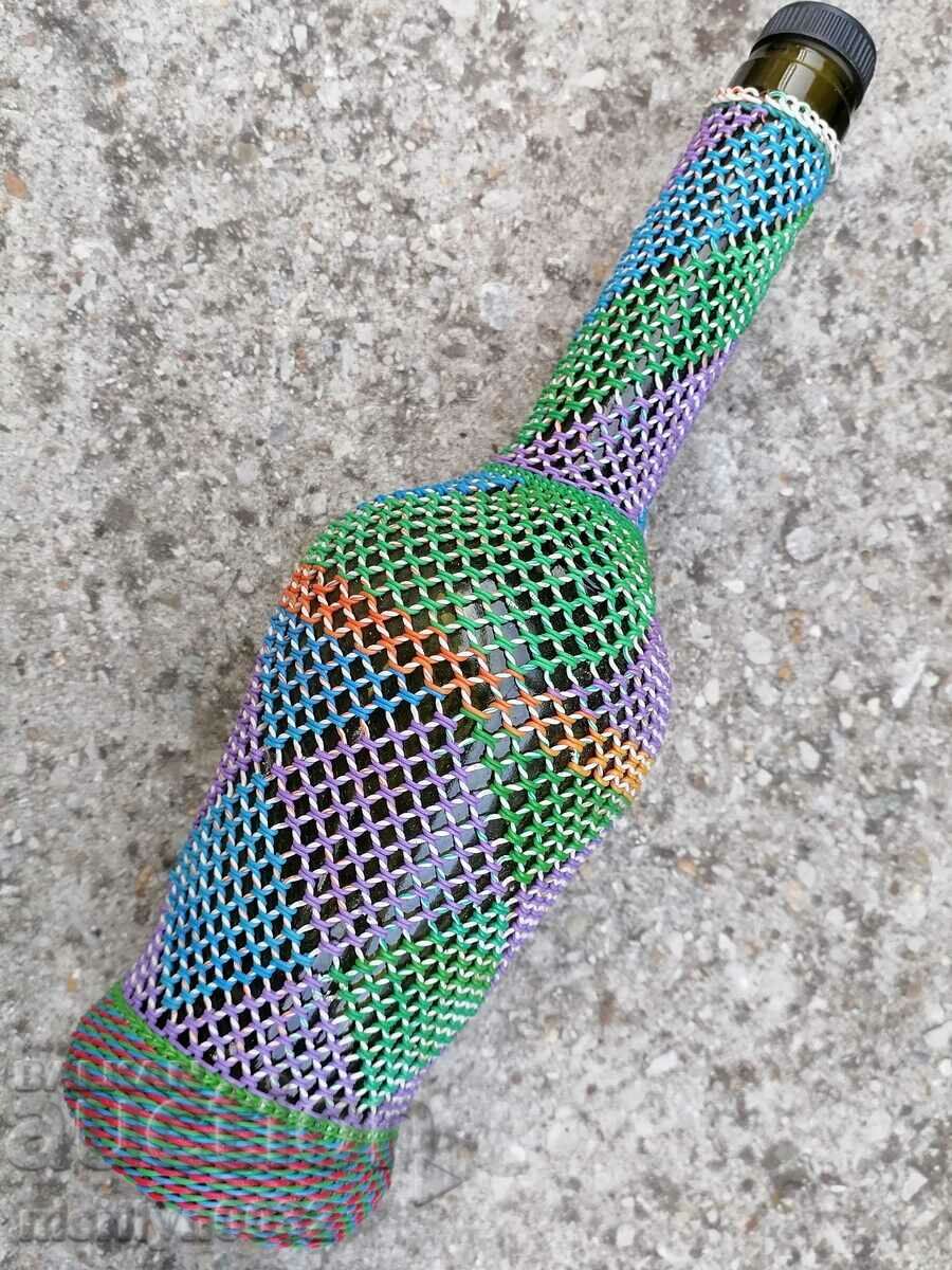 An old knit wreath, bottle with braid, bottle, glass with price 43.00 BGN | € 21.99 An old knit wreath, bottle with braid, bottle, glass with price 43.00 BGN | € 21.99