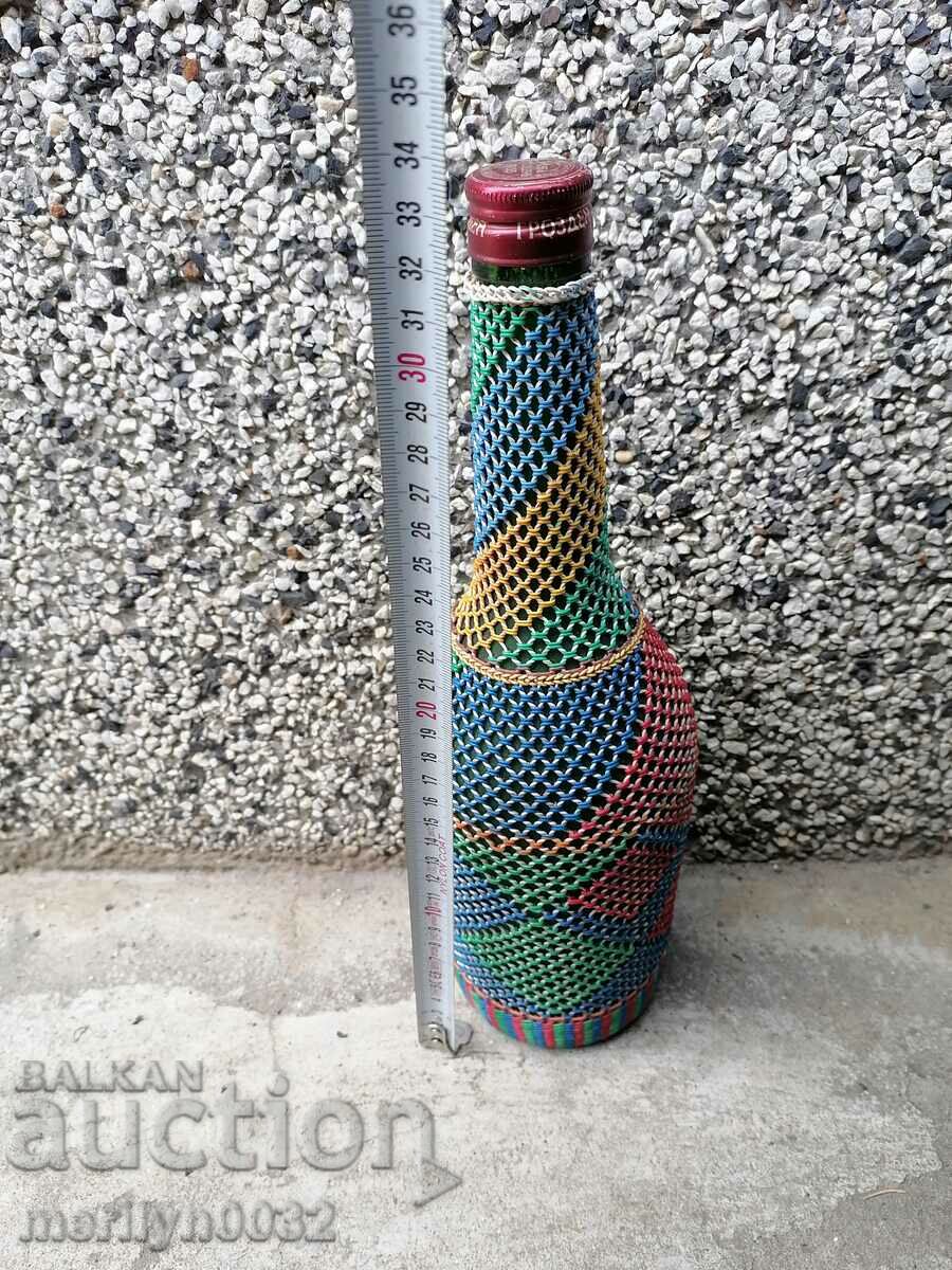 Παράδοση Παλιά λυγαριά κανάτα, μπουκάλι πλεκτά, γυάλινη φιάλη Παράδοση Παλιά λυγαριά κανάτα, μπουκάλι πλεκτά, γυάλινη φιάλη