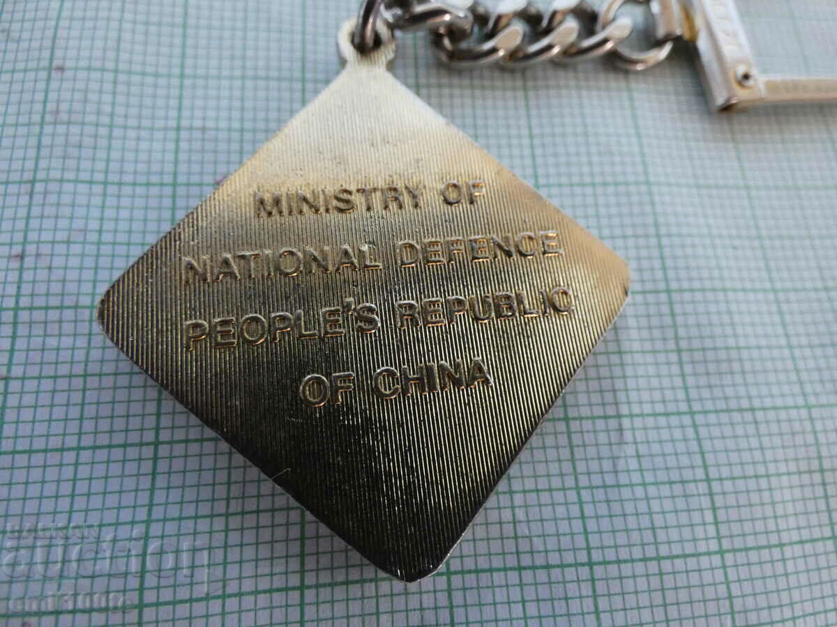Keychain Ministry of Defense of China - 6 Keychain Ministry of Defense of China - 6
