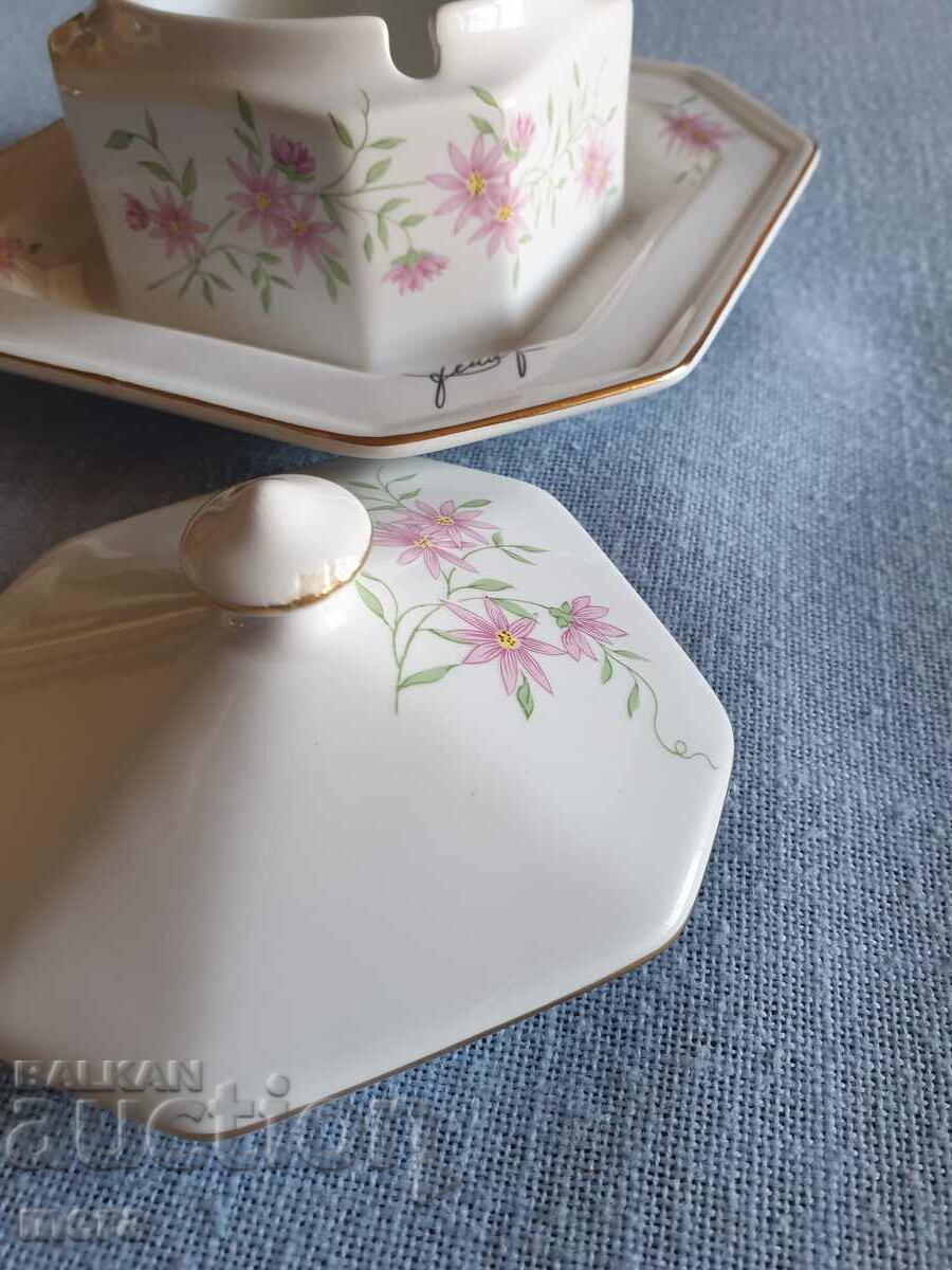 Κομψό πορσελάνινο μπολ ζάχαρης - 6 Κομψό πορσελάνινο μπολ ζάχαρης - 6