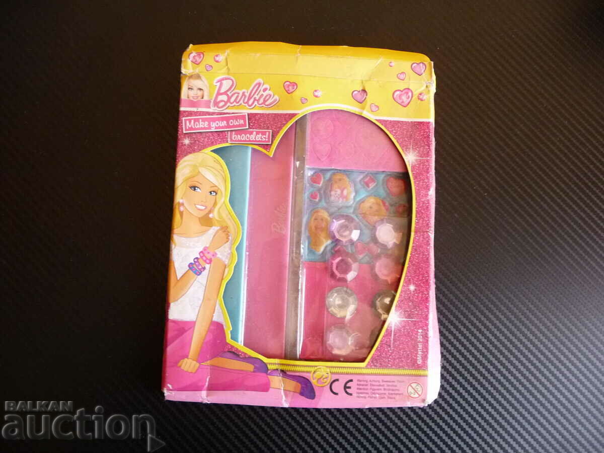 Barbie toy Barbie making bracelets for girls