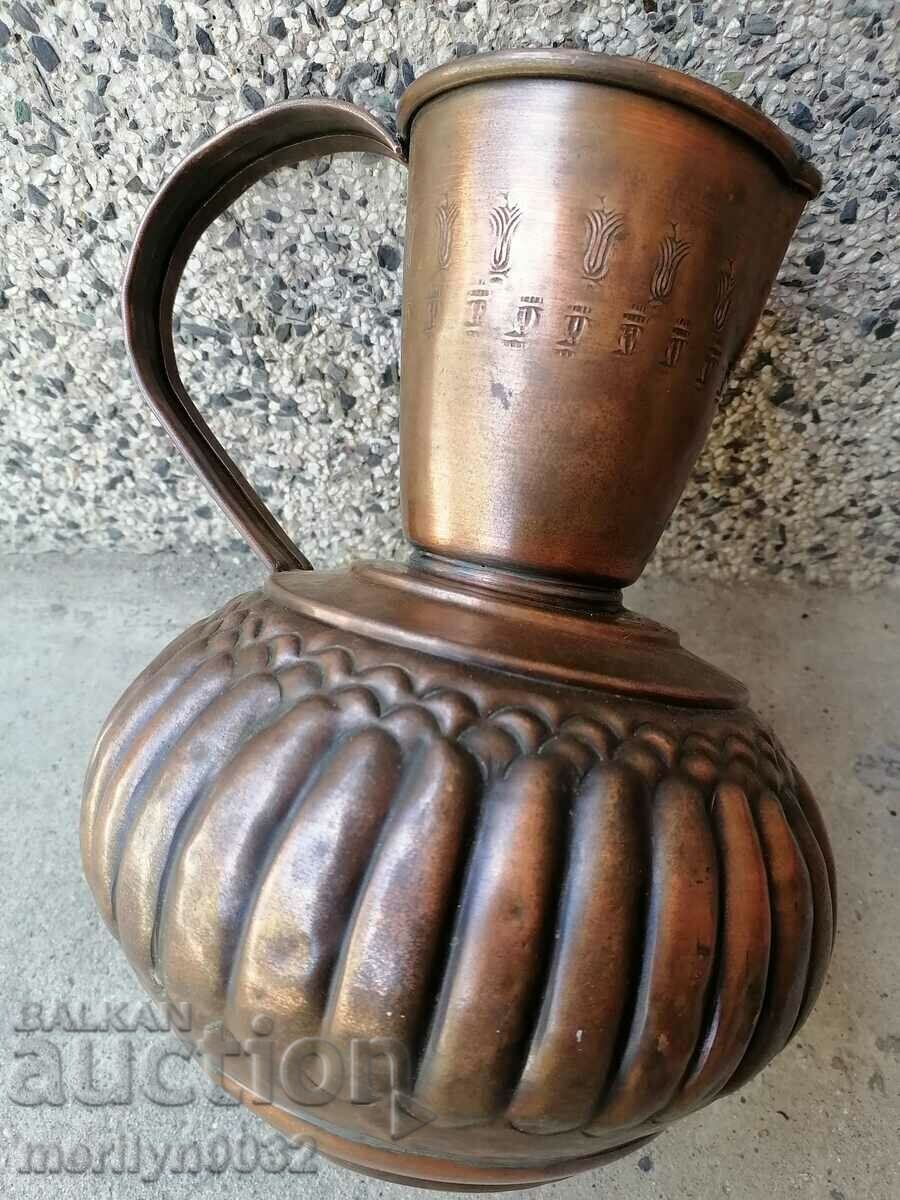 Copper jug copper, copper vessel jug goblet - 7