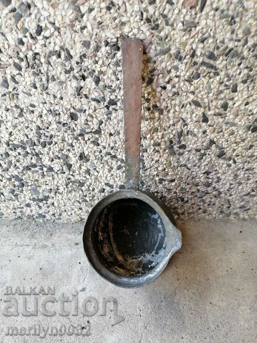 Παλιά χαλκού κονσερβοποιημένα κατσαρόλα, μπρίκι, χαλκό, σκάφος χαλκού - 5