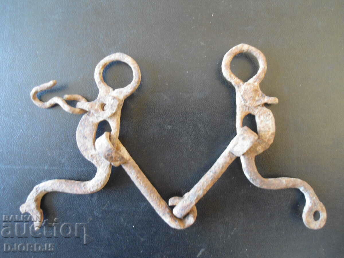 Old wrought iron bridle, interior with price 10.00 BGN | € 5.11 Old wrought iron bridle, interior with price 10.00 BGN | € 5.11