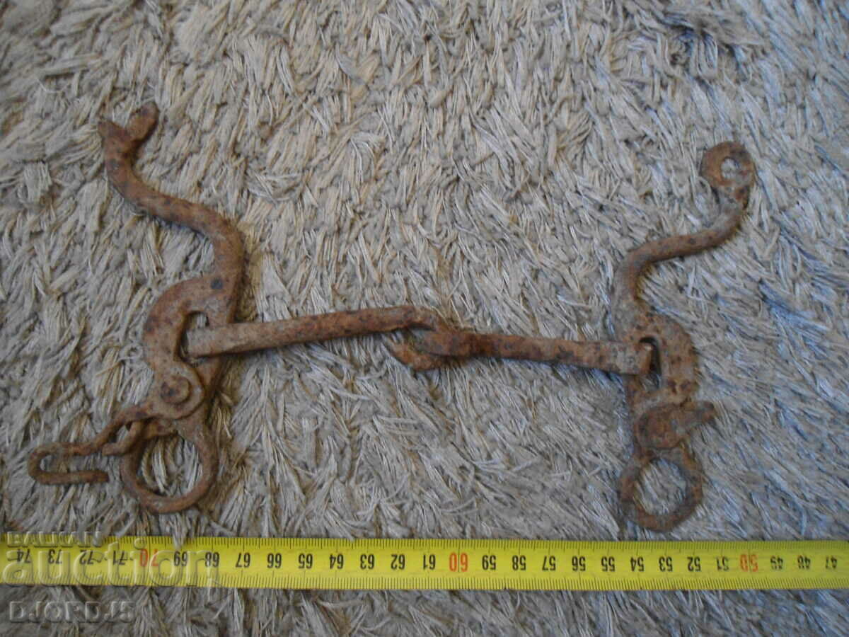 Delivery of Old wrought iron bridle, interior Delivery of Old wrought iron bridle, interior