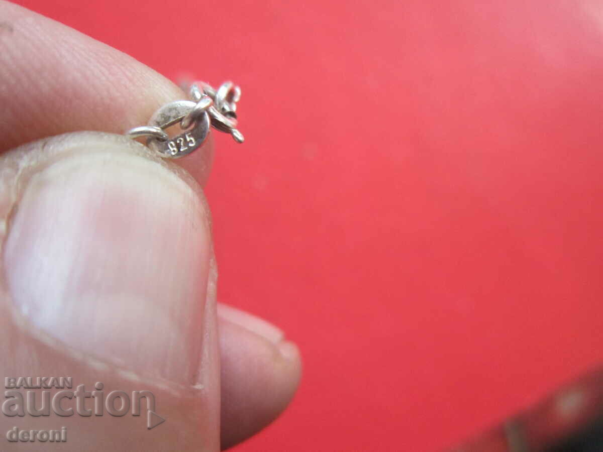 Auction  Great silver necklace chain 2