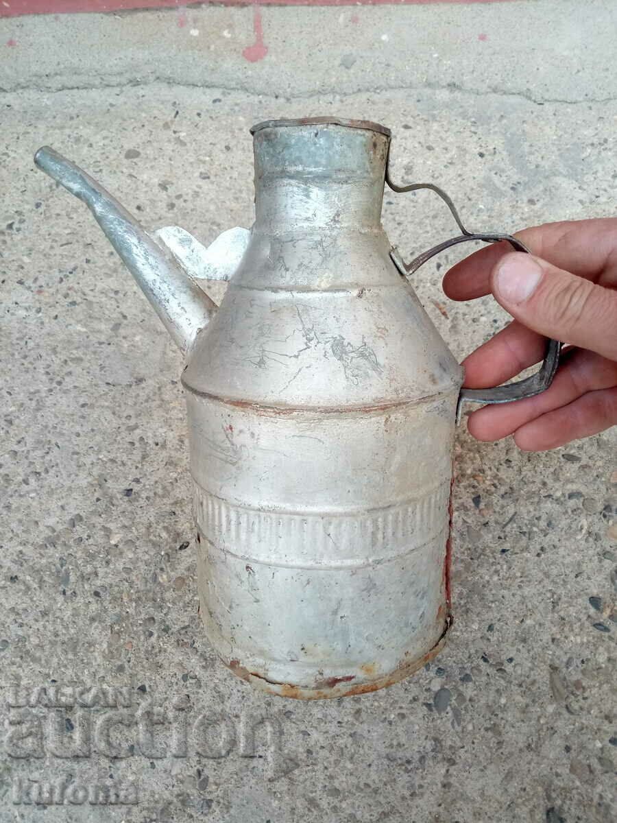 Old small metal rubber