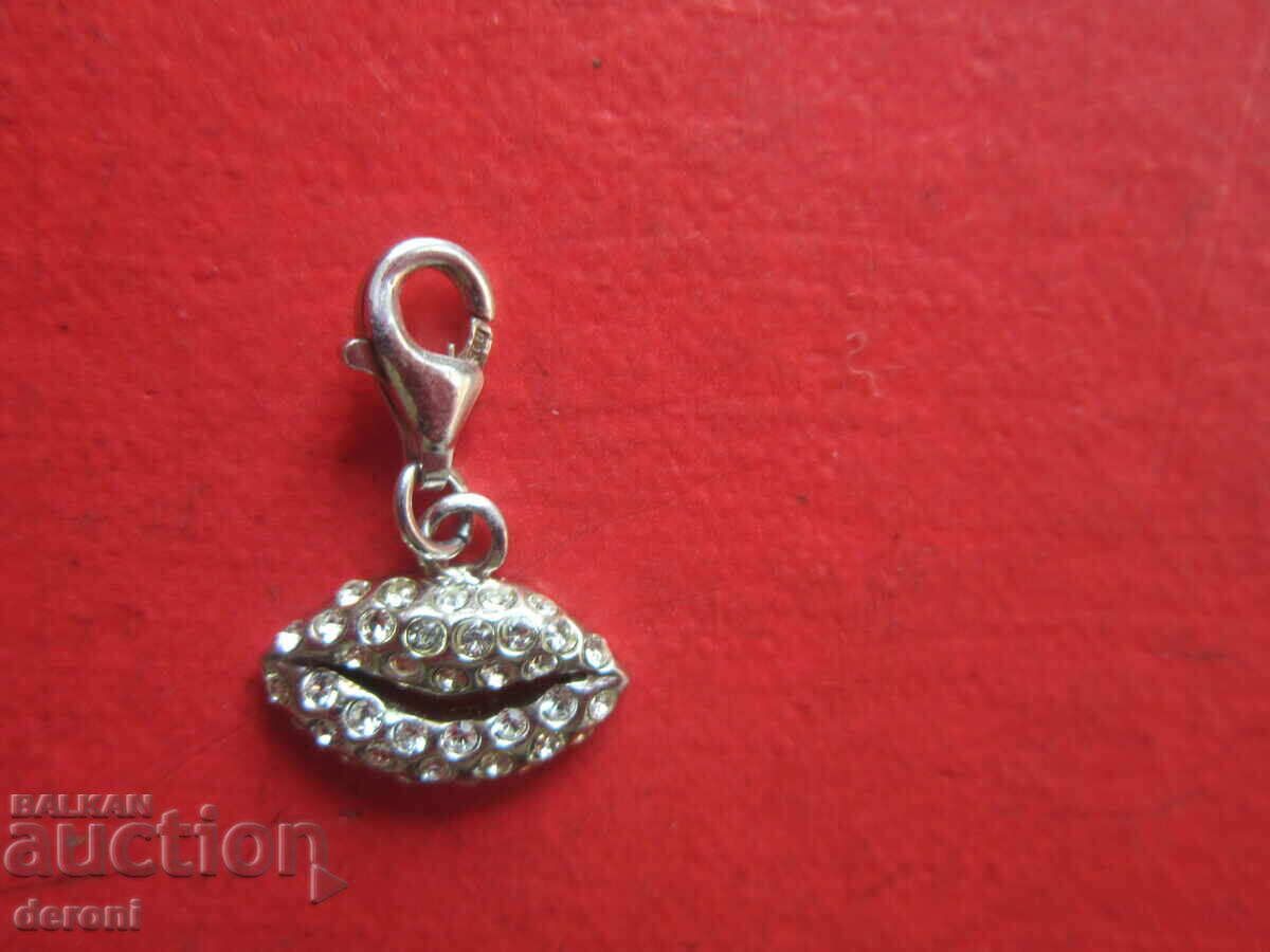 Silver pendant pendant with stones 925