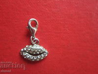 Silver pendant pendant with stones 925