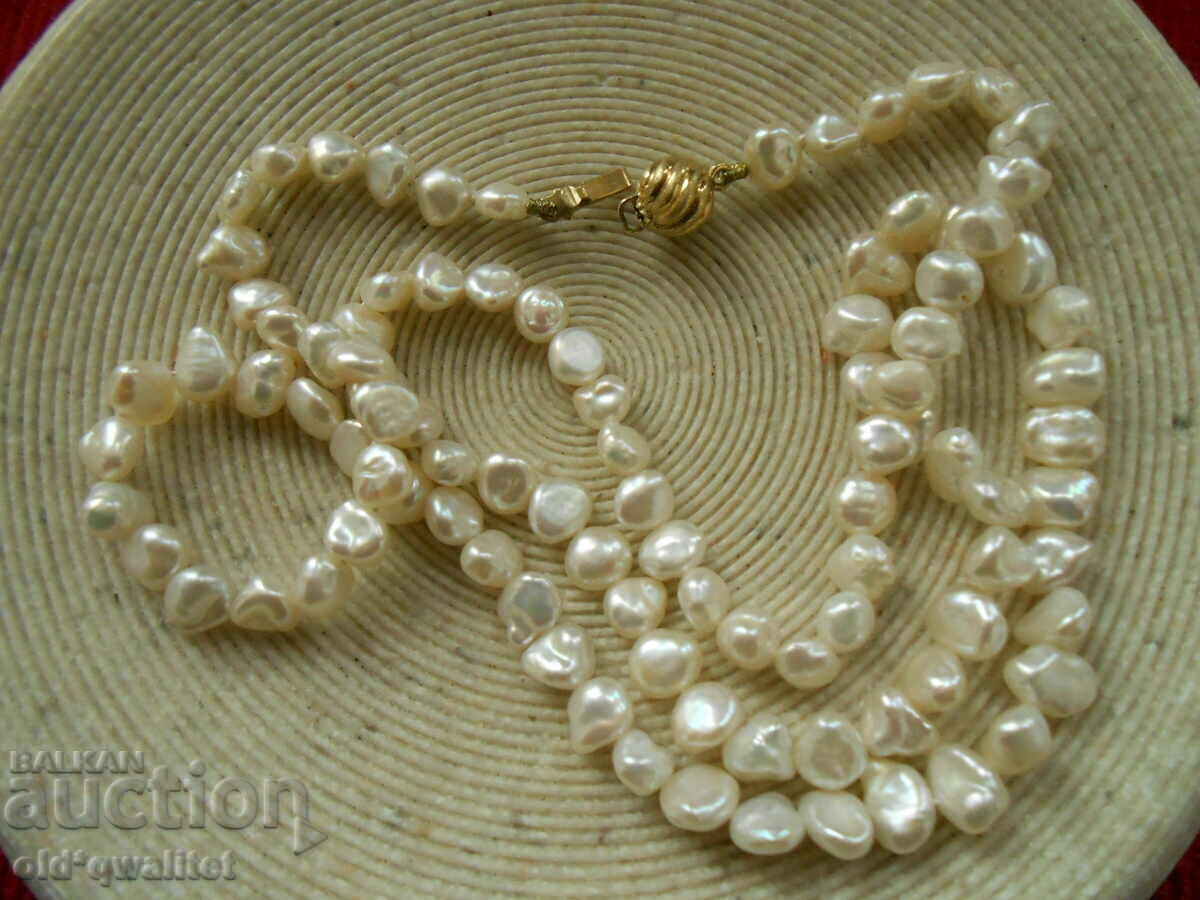 Necklace / necklace / jewelry, clasp: Gold 585, est. Pearls - 5 Necklace / necklace / jewelry, clasp: Gold 585, est. Pearls - 5