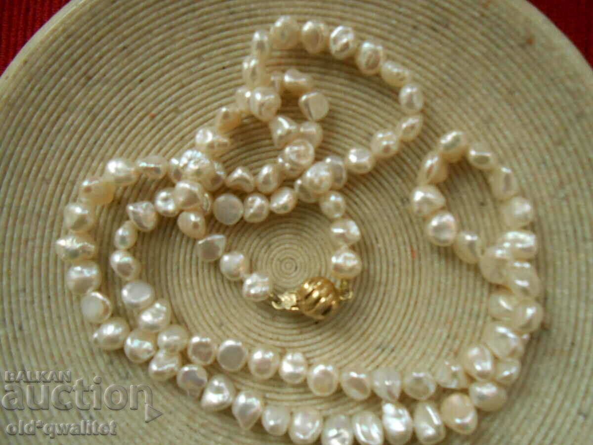 Necklace / necklace / jewelry, clasp: Gold 585, est. Pearls - 7 Necklace / necklace / jewelry, clasp: Gold 585, est. Pearls - 7