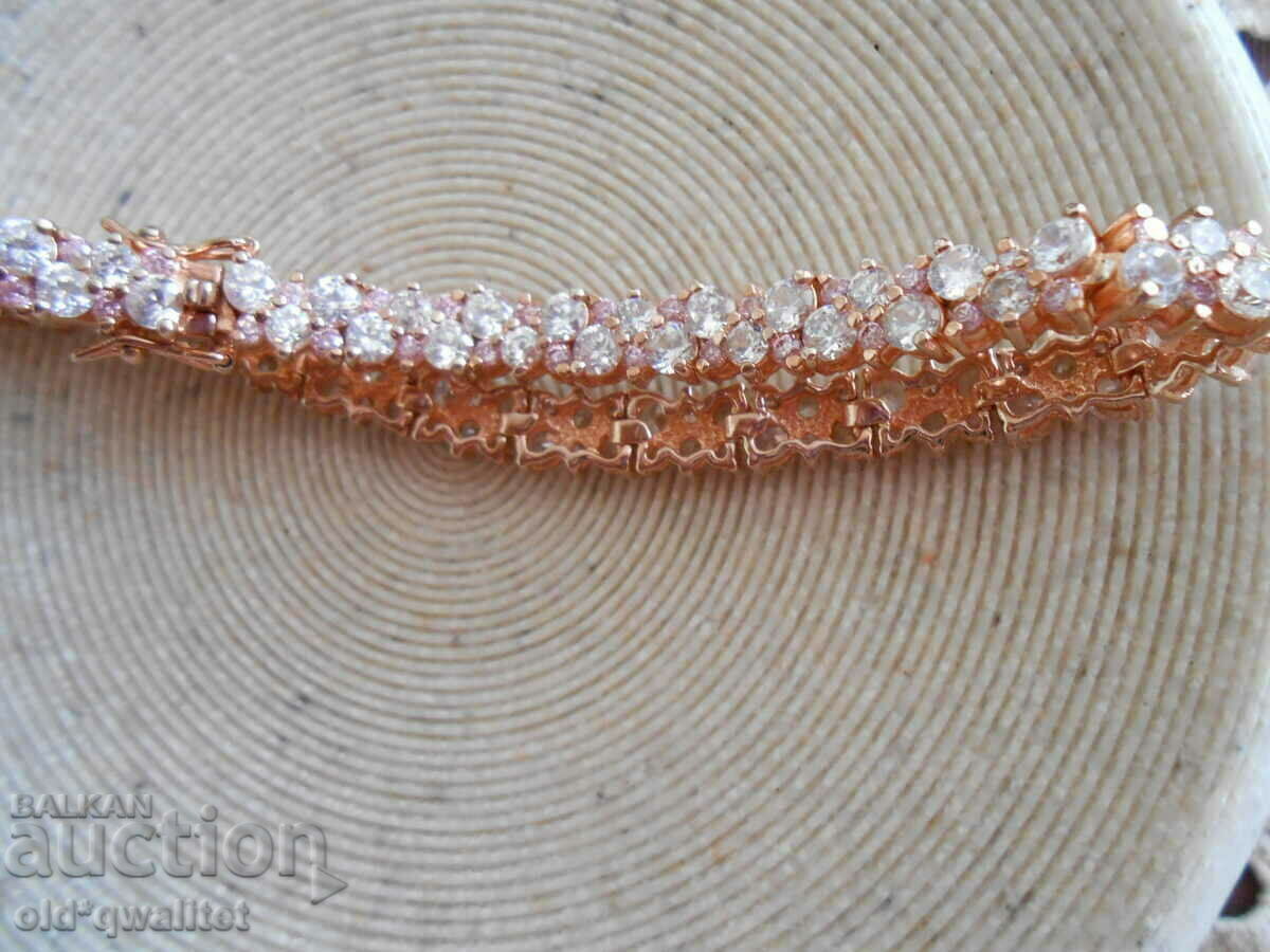 Delivery of Attractive silver BRACELET, Silver 925 with gilding Delivery of Attractive silver BRACELET, Silver 925 with gilding