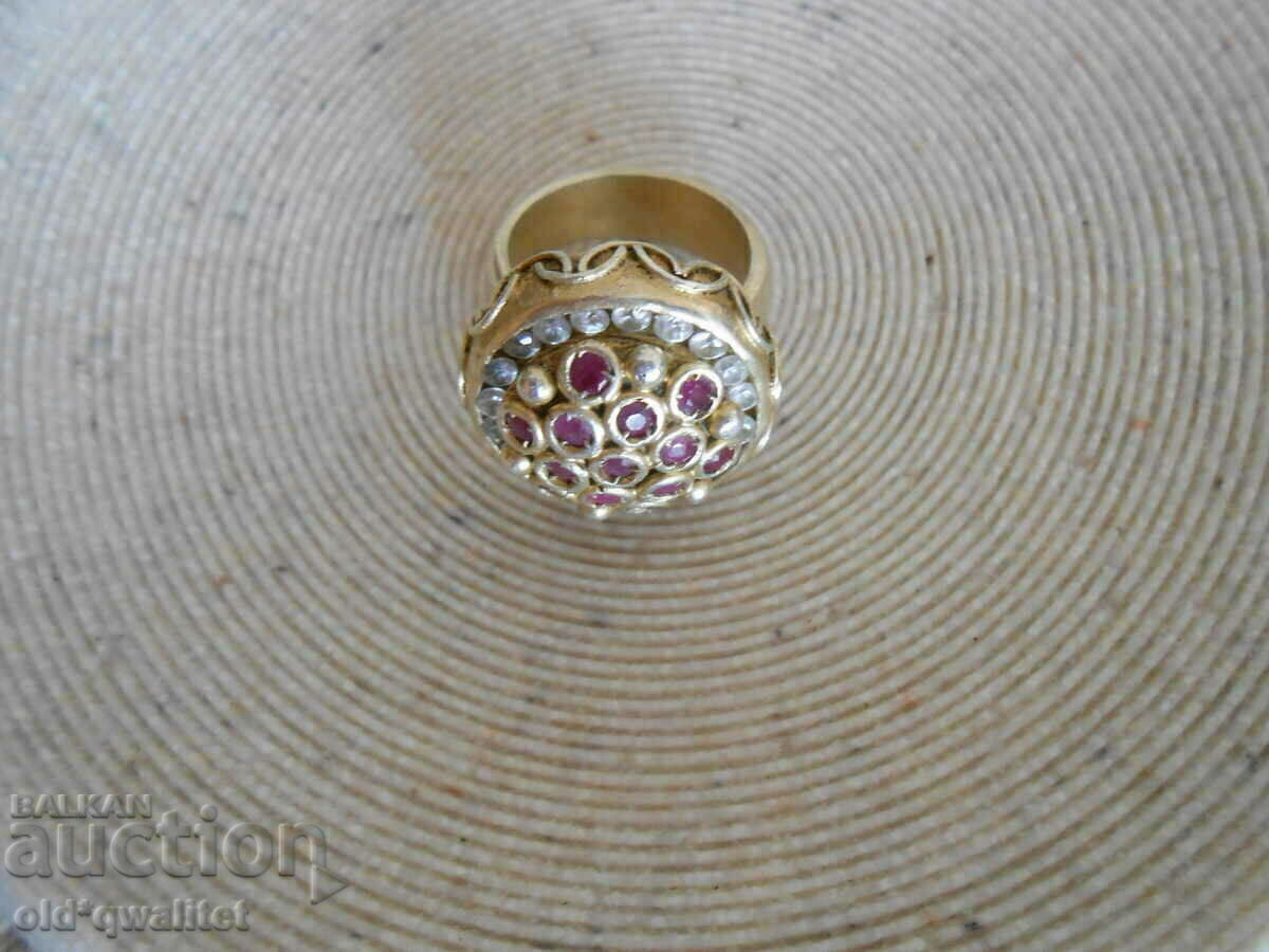 RING, Silver 925, Ruby Topaz, gilding designer with price 227.00 BGN | € 116.06 RING, Silver 925, Ruby Topaz, gilding designer with price 227.00 BGN | € 116.06