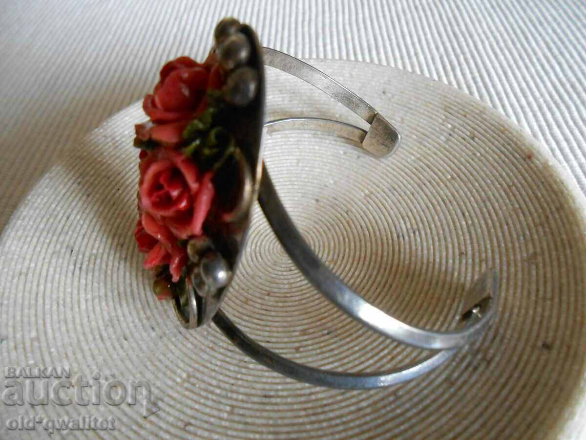 Attractive old silver bracelet - 5 Attractive old silver bracelet - 5