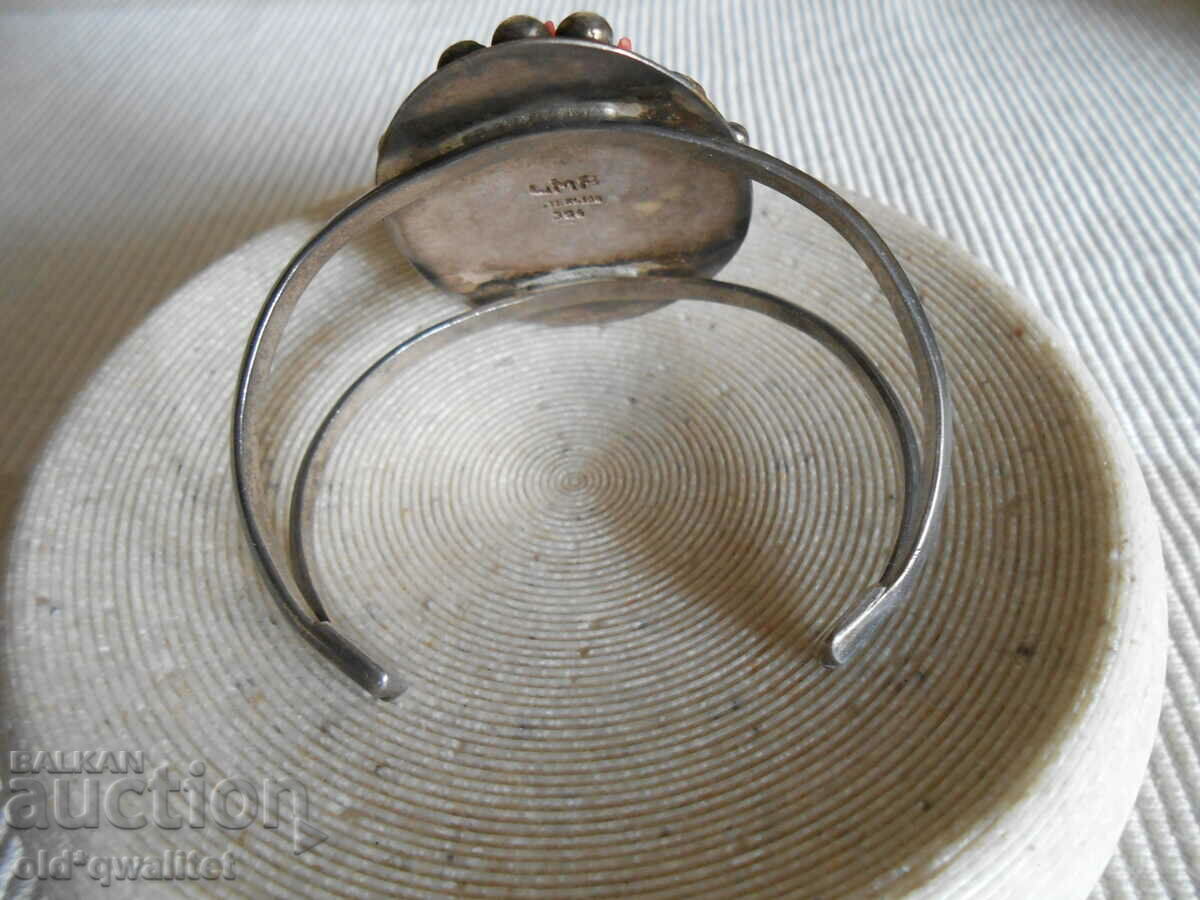 Attractive old silver bracelet - 6 Attractive old silver bracelet - 6