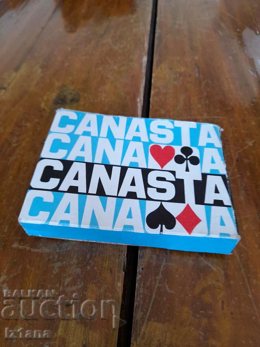 Стари карти за игра Canasta