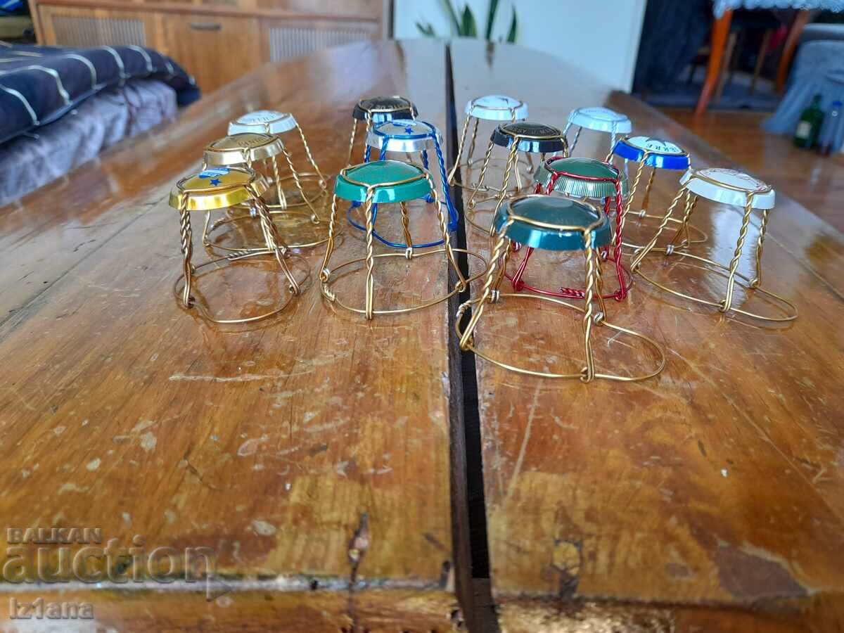 Auction Old cap, champagne caps Auction Old cap, champagne caps