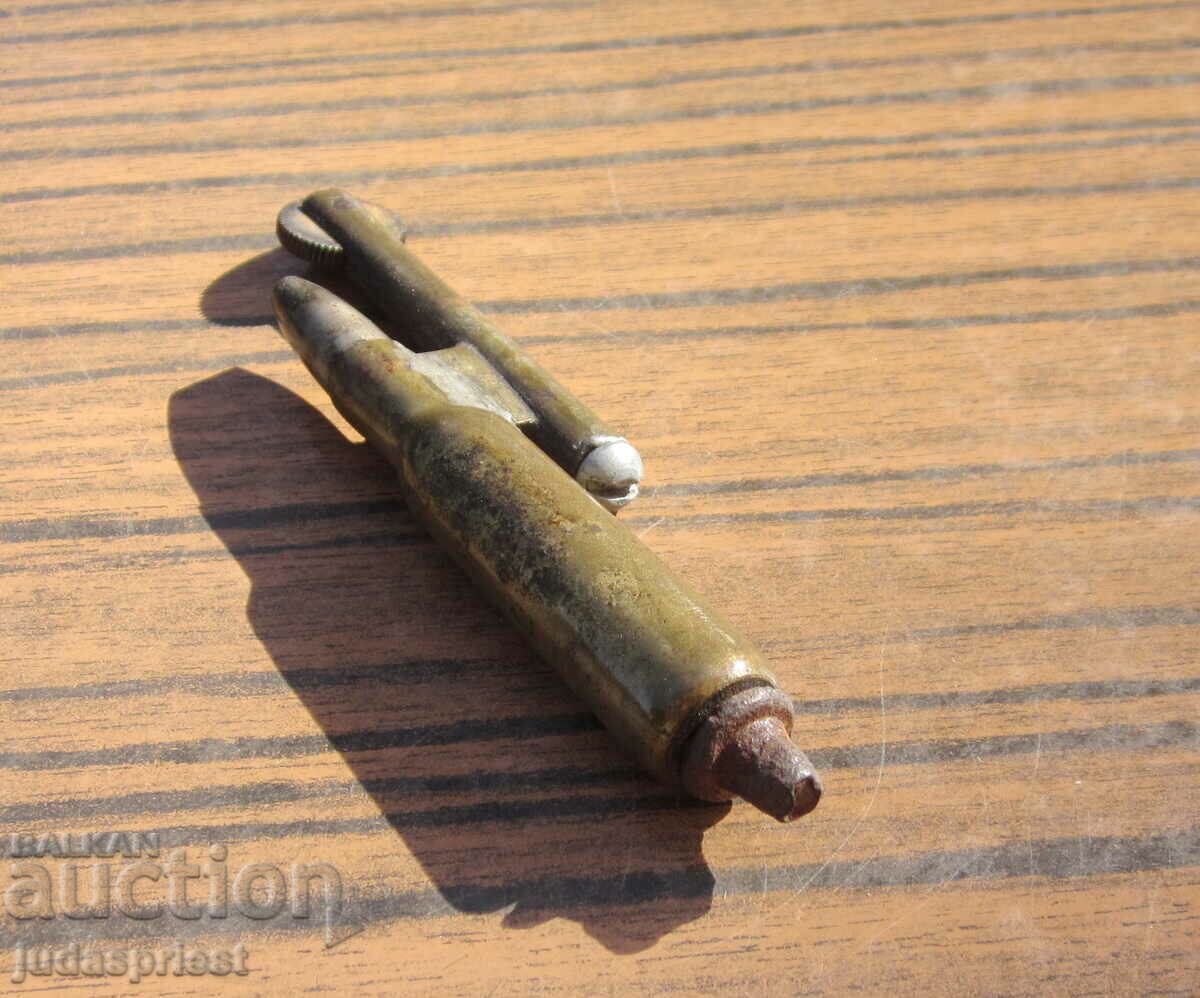 PSV military trench art art lighter from the cartridge case - 5