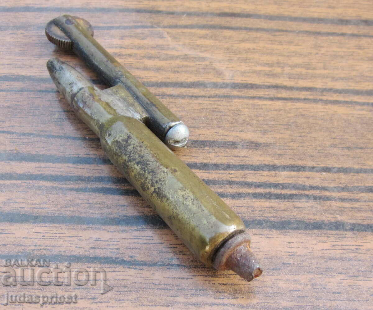 PSV military trench art art lighter from the cartridge case - 6