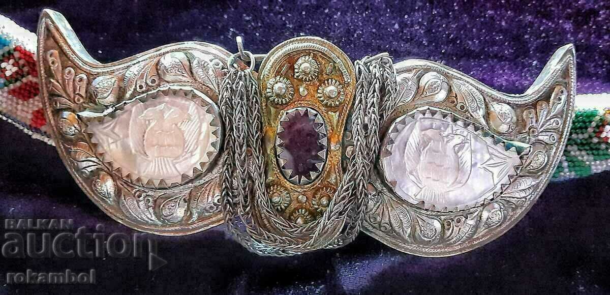 Authentic silver buckles with mother of pearl - 7 Authentic silver buckles with mother of pearl - 7