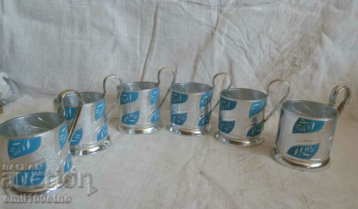 Σετ 6 όμορφων σουβέρ με τιμή 17.00 BGN | € 8.69