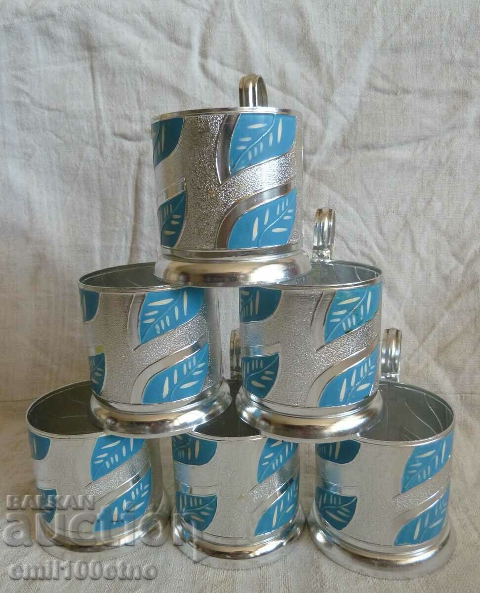 Δημοπρασία Σετ 6 όμορφων σουβέρ