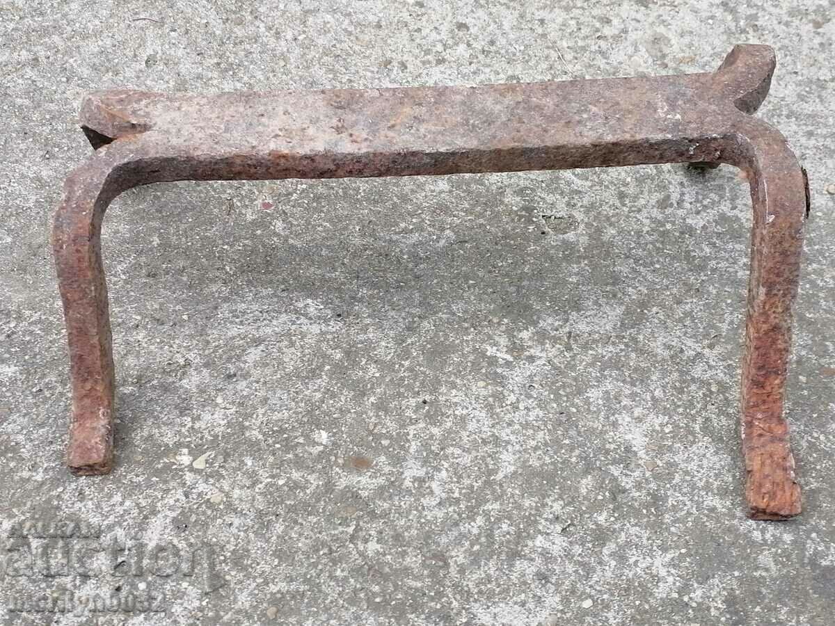 Auction  Revival wrought iron stand wrought iron