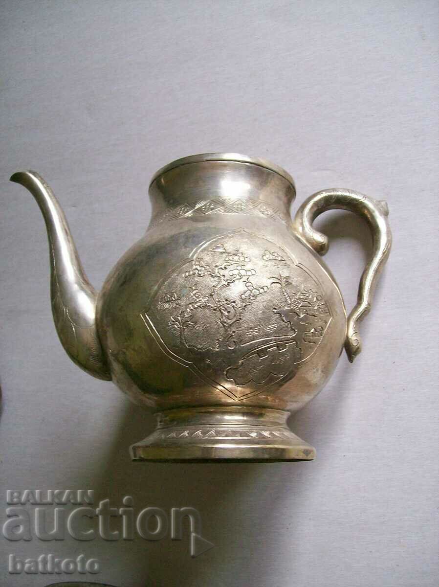 Very nice old silver plated set - 5 Very nice old silver plated set - 5