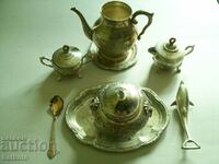 Very nice old silver plated set