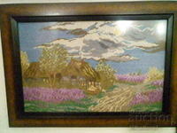 Tapestry 'Silver Night / Irises' by Wheeler