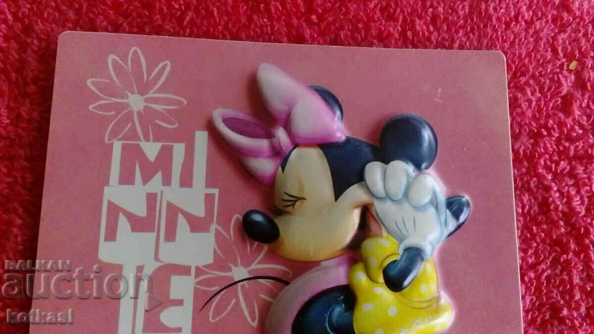 Delivery of Souvenir Embossed Disney Fridge Magnet Delivery of Souvenir Embossed Disney Fridge Magnet