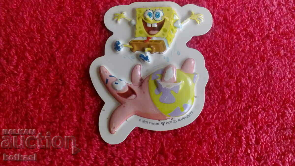 Сувенир Магнит за хладилник Спондж Боб - 5