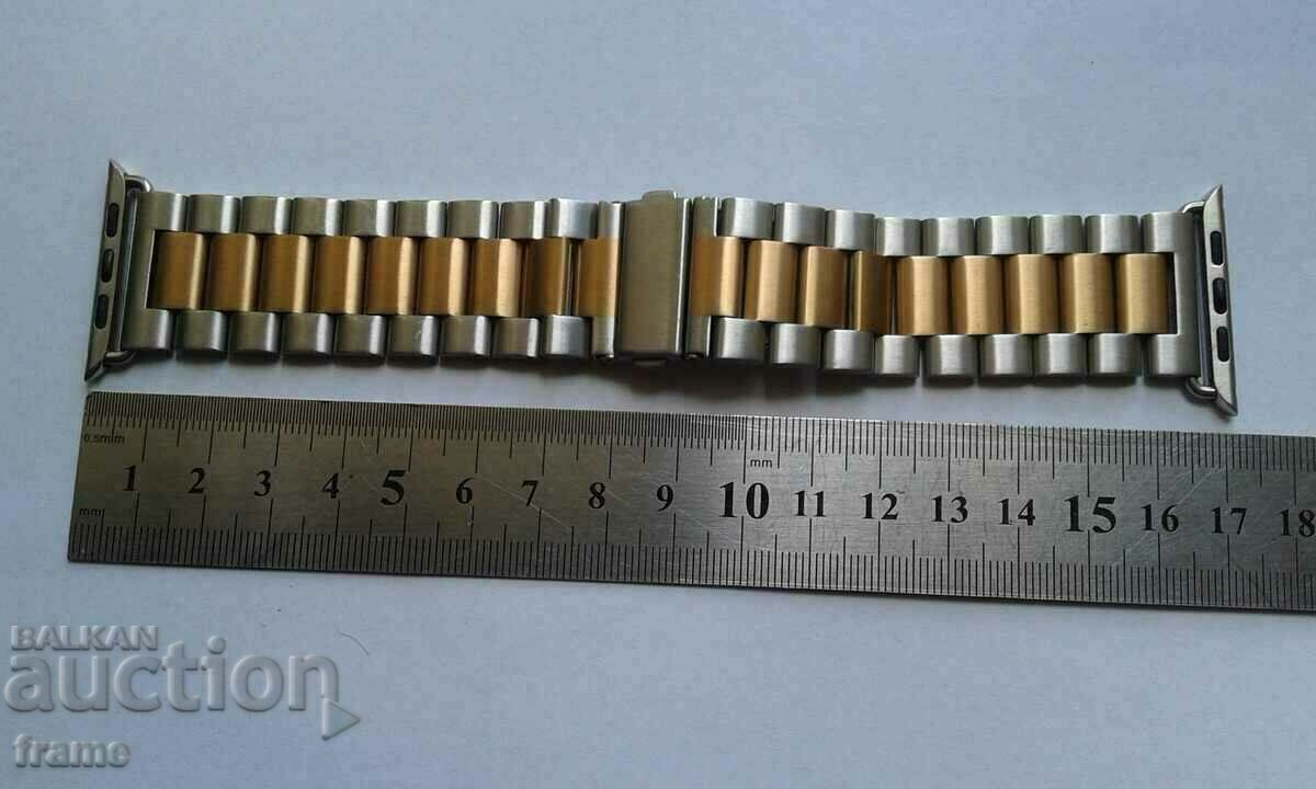 Steel chain for smart watch - new 35 mm for logs with price 18.00 BGN | € 9.20