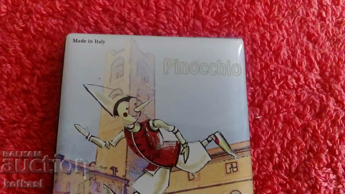 Delivery of Souvenir Fridge Magnet Italy Bergamo Pinocchio Delivery of Souvenir Fridge Magnet Italy Bergamo Pinocchio